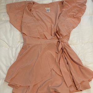 Chic Soul romper with tie and sleeves